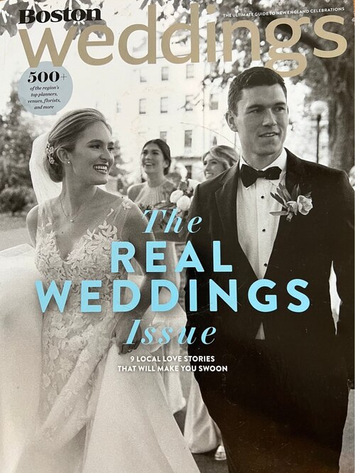 Featured in Boston Weddings Magazine